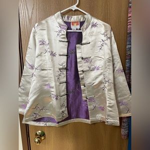 Chinese Silk Long Sleeve Ethnic Top